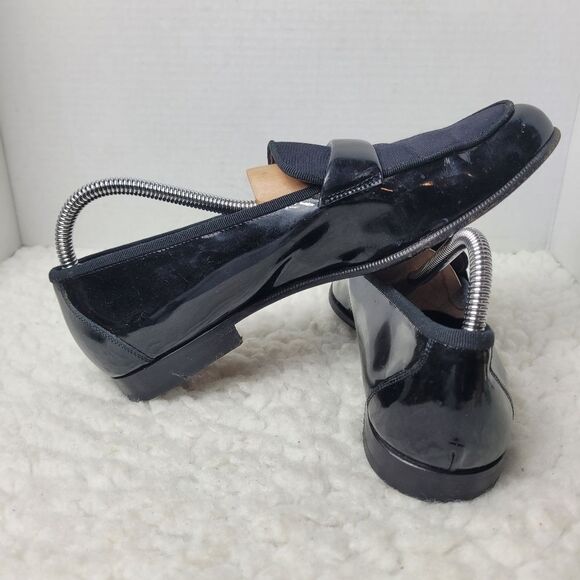 Salvatore Ferragamo Tuxedo Men’s Penny  Loafers Size 8 D Black Patent Leather main image 10